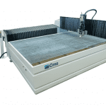 Front view of the CMS Tecnocut Easyline Waterjet