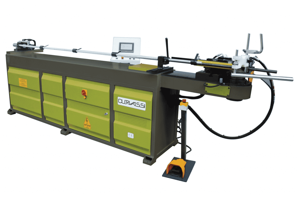 Side View of the Curvassi-MTX65NC-Mandrel-Tube-Bender