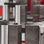 Detail of the Morgan Rushworth HBM Horizontal Bending Press Tooling