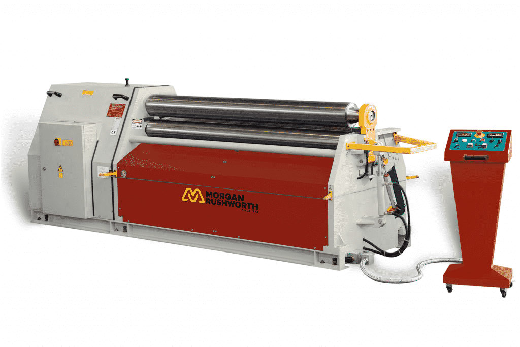 Front view of the Morgan Rushworth ASBH Bending Roll featured with the standard controller