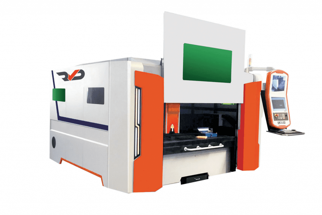 Front view RVD-Compact-Fibre-Laser